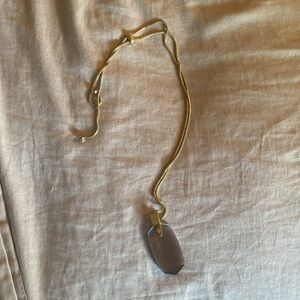 Kendra Scott longline necklace.